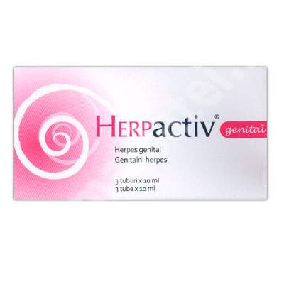 Herpactiv Solutie Pentru Herpes Genital 3x10 Ml Biessen P