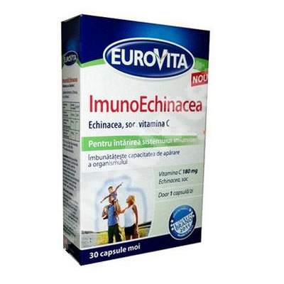 ImunoEchinacea, 30 capsule, Eurovita