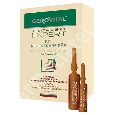Keratina Lichida Gerovital Tratamentexpert 10 Fiole X 10 M