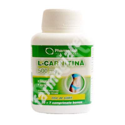 L-Carnitina + Inulina + Crom, 37 capsule, Phararanovi