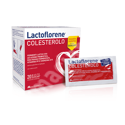 Lactoflorene Colesterolo, 20 plicuri, Montefarmaco