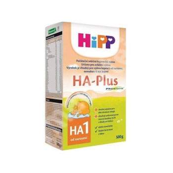 Lapte de inceput pentru sugari Probiotic HA1 Plus, Gr. 0-6 luni, 500 g, Hipp