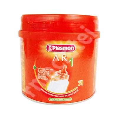 Lapte praf formula speciala AR1, Gr. 0-6 luni, 350 g, Plasmon