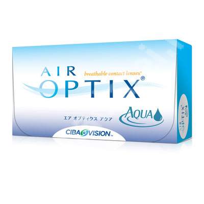 Lentile de contact -1.00 Air Optix Aqua, 6 bucati, Alcon