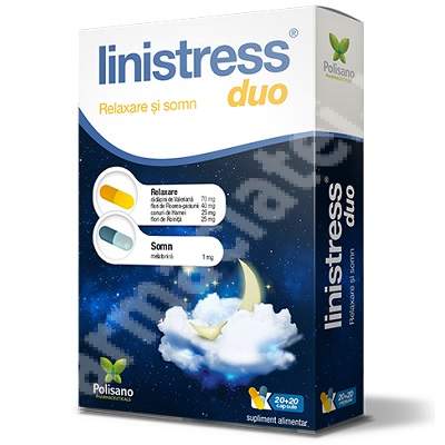 Linistress Duo, 40 capsule, Polisano