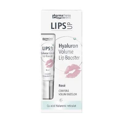 Lips Up Hyaluron Volume Lip Booster Rose, 7 ml, Zdrovit
