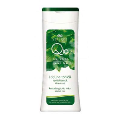Lotiune tonica revitalizanta cu Q10 si ceai verde, 200 ml, Cosmetic Plant