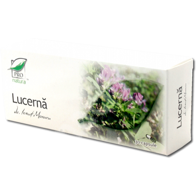 Lucerna, 30 capsule, Pro Natura