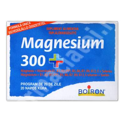 Magnesium 300+, 80 comprimate, Boiron