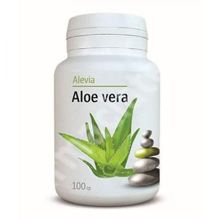 Aloe Vera, 100 comprimate, Alevia