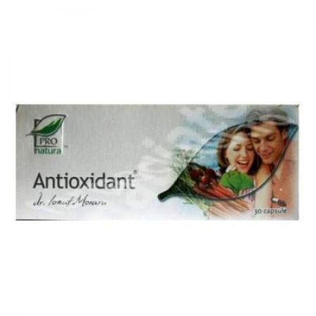 Antioxidant, 30 capsule, Pro Natura