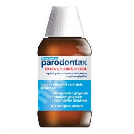 Apa de gura fara alcool Parodontax, 300 ml, Gsk