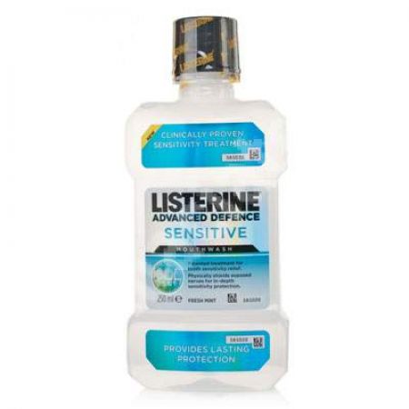 Apa de gura Sensitive, 250 ml, Listerine