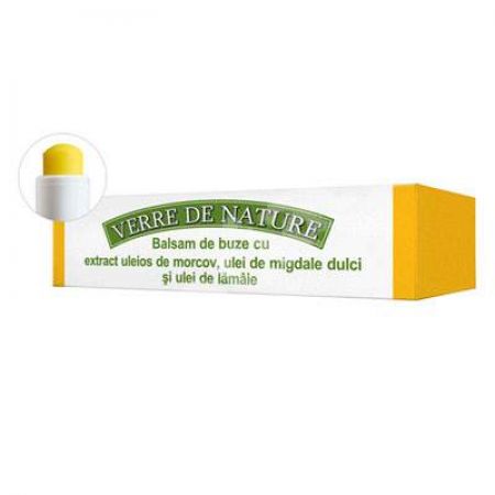 Balsam de buze cu extract uleios de Morcovi, 4.8 g, Verre de Nature