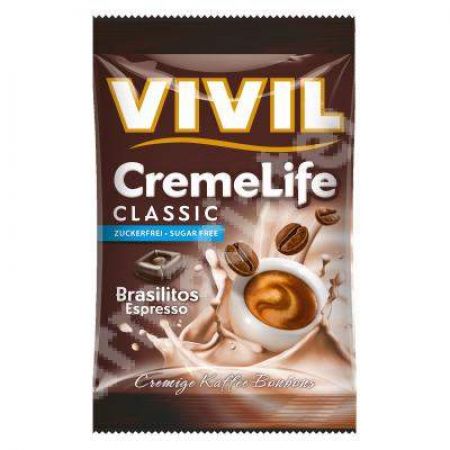 Bomboane cremoase cu aroma de cafea Espresso, 110 g - Vivil