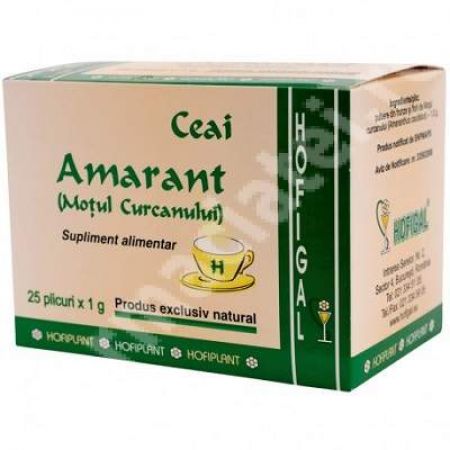 Ceai de Amarant, 25 plicuri, Hofigal