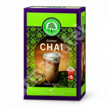 Ceai verde condimentat Chai, 20 plicuri, Lebensbaum