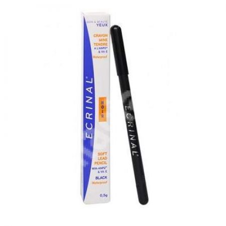 Creion retractabil pentru ochi Ecrinal, negru, 0.5 g, Asepta