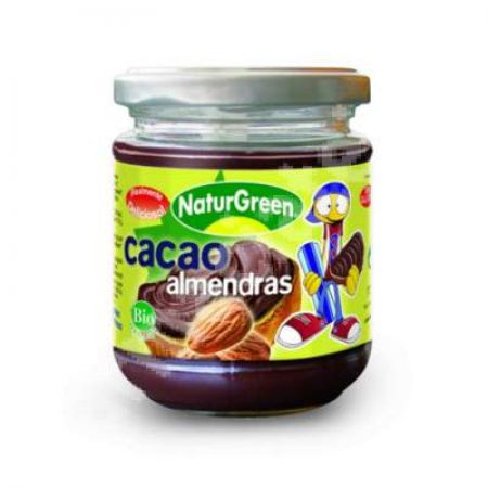 Crema Bio de migdale si cacao,200 g, Naturgreen