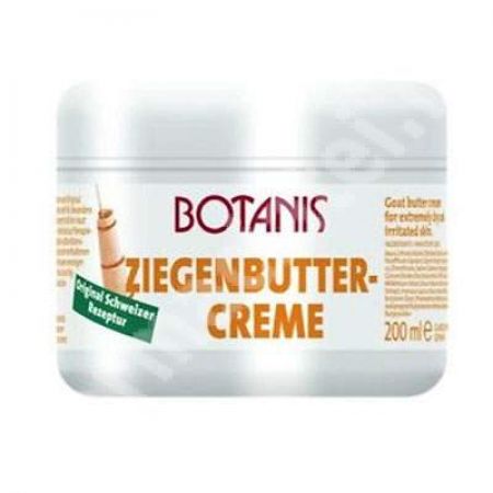 Crema cu lapte de capra Ziegenbutter Botanis, 200 ml, Glancos