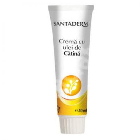 Crema cu ulei de catina Santaderm, 50 ml, Viva Pharma