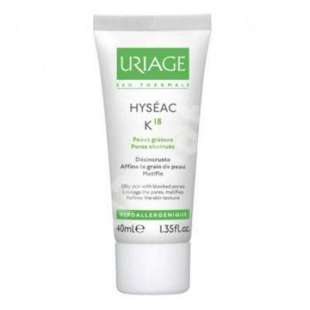 Crema impotriva leziunilor acneice Hyseac K18, 40 ml, Uriage