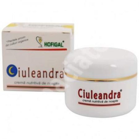 Crema nutritiva de noapte Ciuleandra, 50 ml, Hofigal