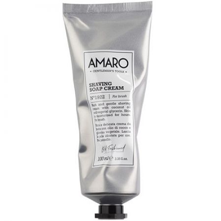 Crema pentru barbierit Amaro Soap Cream, 100ml, Farmavita