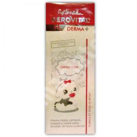 Crema pentru copii H3 Derma+, 50 ml, Gerovital
