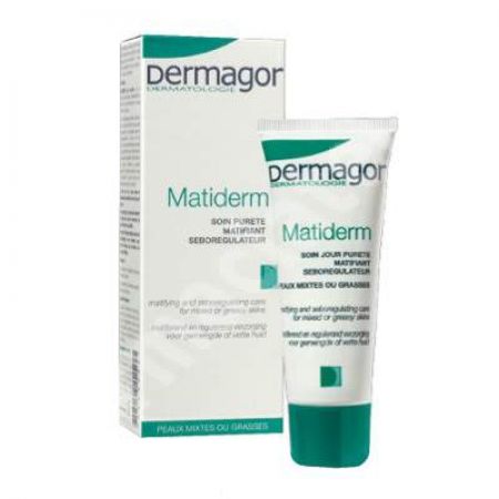 Crema purifianta pentru piele grasa Matiderm, 40 ml, Dermagor