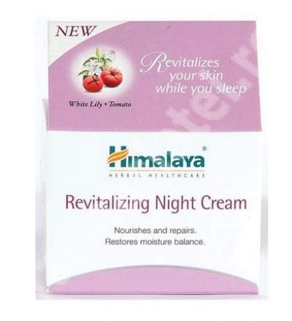 Crema revitalizanta pentru noapte, 50 ml, Himalaya