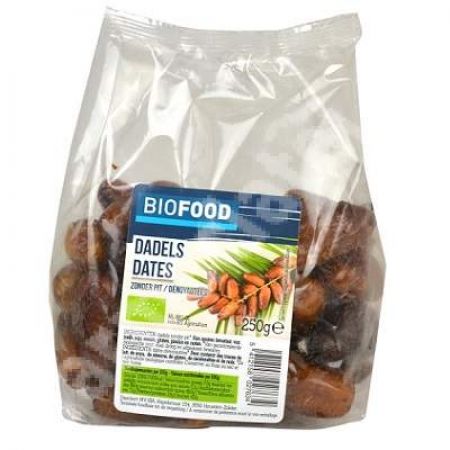 Curmale fara samburi Biofood Eco, 250 g, Damhert