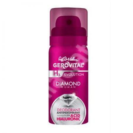 Deodorant spray Diamond Woman H3 Evolution, 40 ml, Gerovital