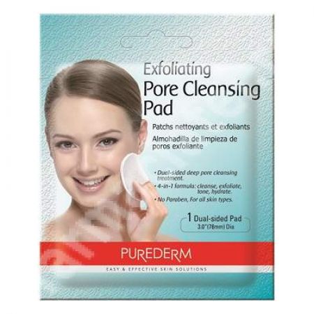 Discheta pentru curatarea porilor Exfoliating Pore Cleansing, 1 bucata, Purederm