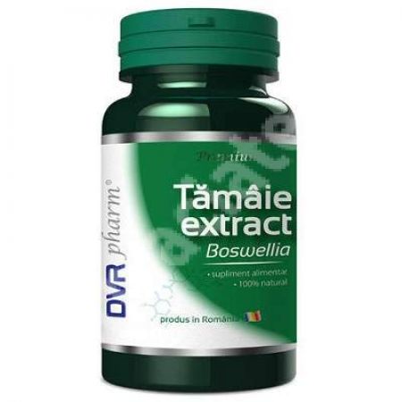 Extract de tamaie (Boswellia), 60 capsule, Dvr Pharm