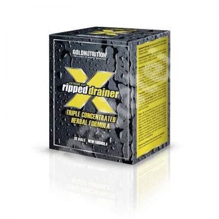 Extreme Cut Ripped Drainer, 20 flacoane x 10 ml, Gold Nutrition
