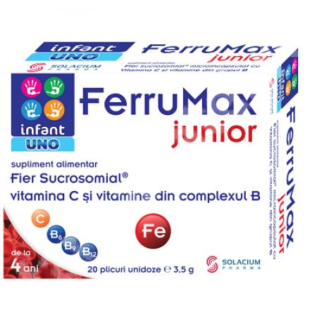 FerruMax junior Infant Uno, 20 plicuri, Solacium Pharma