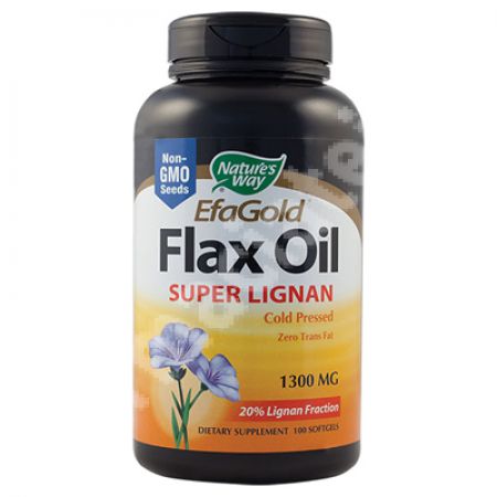 Flax Oil Nature's Way, 100 capsule, Secom