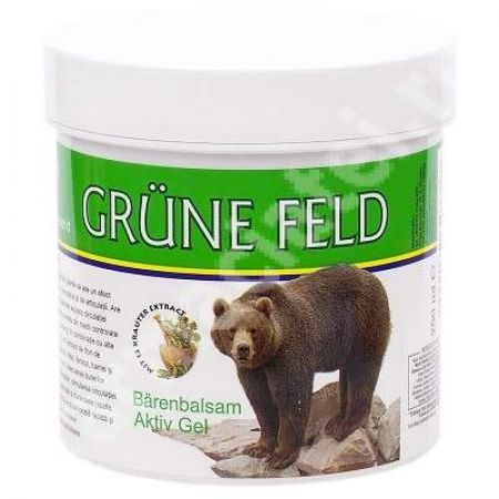 Gel Activ Antireumatic Forta Ursului, 250 ml, Grune Feld