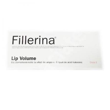 Gel dermatocosmetic cu efect de umplere pentru buze Doza 2 Lip Volume Fillerina, 5 ml, Labo