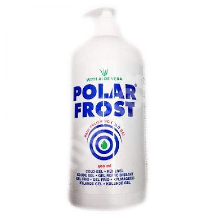 Gel rece antiinflamator cu aloe vera Polar Frost, 500 ml, Polar
