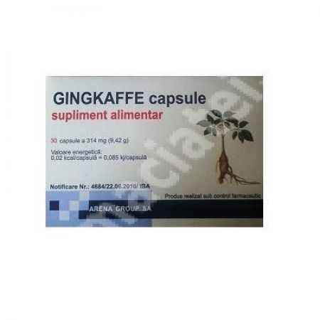 Gingkaffe, 30 capsule, Arena Group