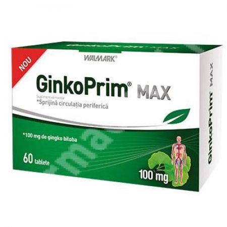 GinkoPrim Max, 100 mg, 60 tablete, Walmark