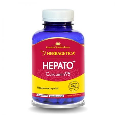 Hepato Curcumin95, 120 capsule, Herbagetica