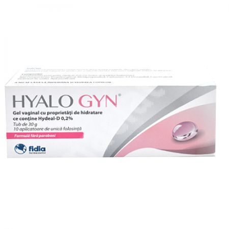 Hyalogyn Gel 30 g, 10 aplicatoare, Fidia Farmaceutici