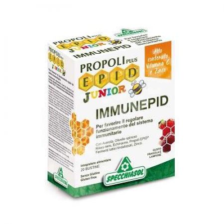 Immunepid junior PropoliPlus, 20 plicuri, Specchiasol