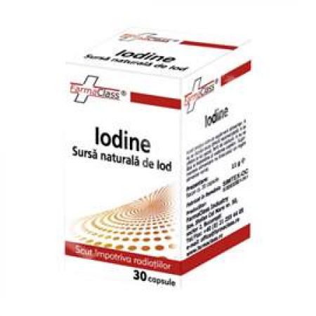 Iodine, 30 capsule - FarmaClass