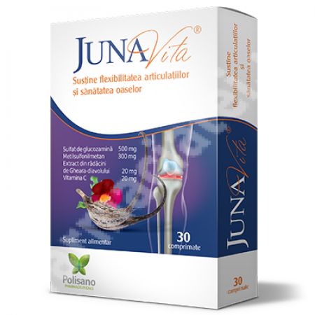 JunaVita, 30 comprimate, Polisano Pharmaceuticals