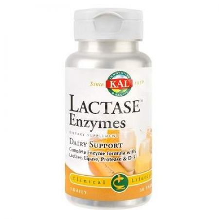 Lactase Enzymes Kal, 30 tablete - Secom