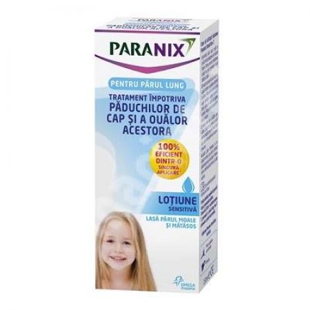 Lotiune impotriva paduchilor Paranix Sensitive, 150 ml, Omega Pharma